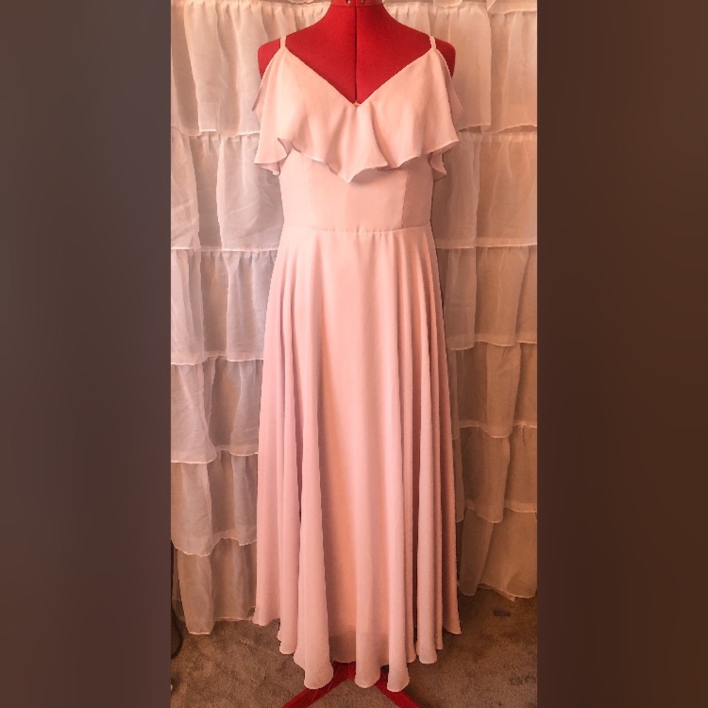 Lavender Chiffon Gown
